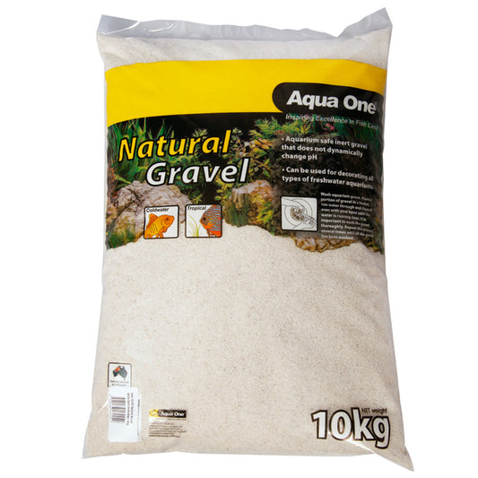 Natural Gravel White Sand Australian 10kg