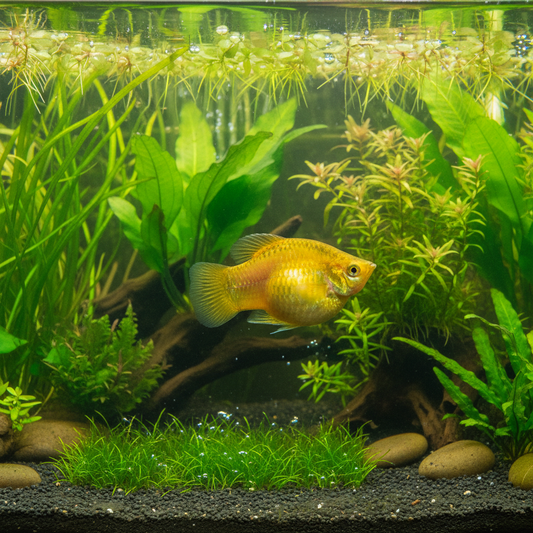 Gold Balloon Molly